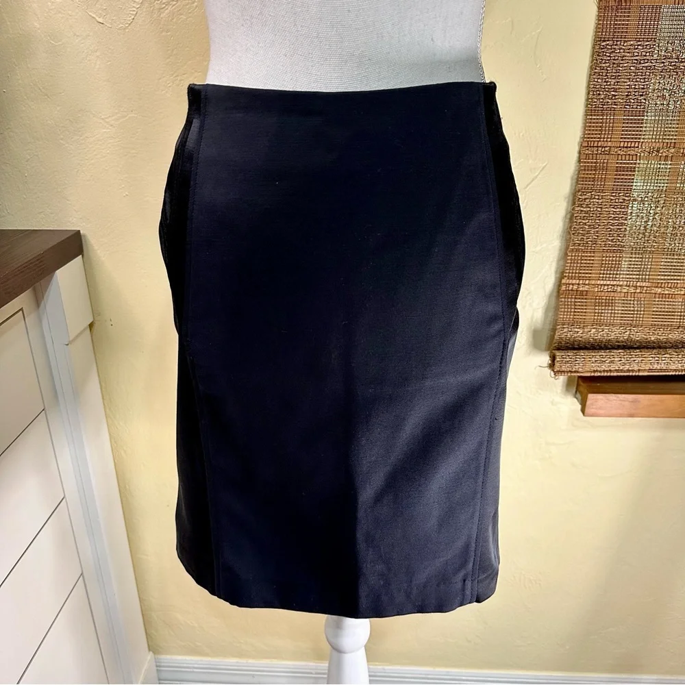 Bebe Black Pencil Straight Skirt - Picture 2 of 6